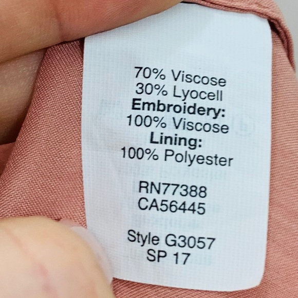 Women’s Madewell Blush Eyelet Off Shoulder Dress - Picture 7 of 7